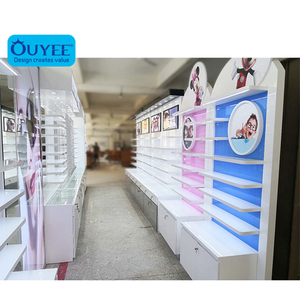 Wooden <strong>Display</strong> Table <strong>Corner</strong> Design Steel Showcase <strong>Display</strong> <strong>Cabinet</strong> for Optical Shop Decoration - Product Image 4