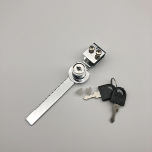 TK318 En Alliage de Zinc Meubles Affichage serrure de <span class=keywords><strong>porte</strong></span> <span class=keywords><strong>coulissante</strong></span> en verre vitrine Serrure - Product Image 3
