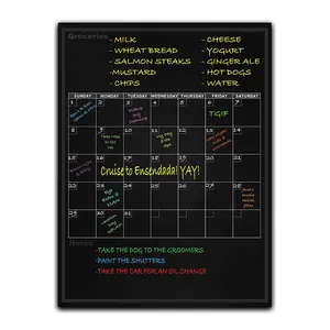 Weekly Planner Board Factory Supply Weekly Meal Planner Magnetic Monthly Planner Blackboard Children's Magnetic Blackboard