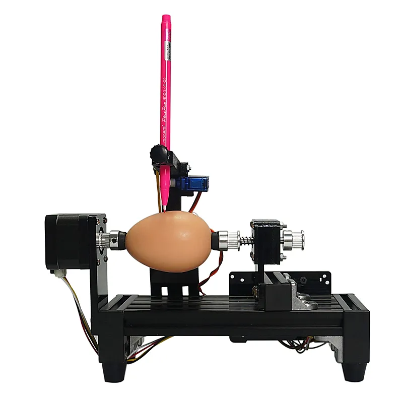 Formato normale uovo-disegno robot Assemblato LY 220 V 110 V disegnare macchina su uova e palla per l'istruzione bambini
