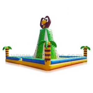 Venta caliente Animal de mono inflables Pared de escalada inflable muro de escalada en roca - Product Image 1