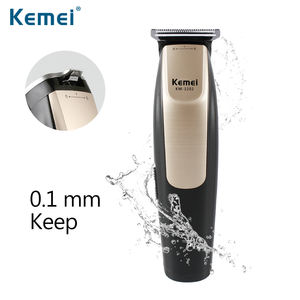 Kemei km 3202 maquinilla de afeitar recortadora de pelo peluqueros máquina de corte eléctrica recargable inalámbrica cortadora inalámbrica ajustable - Product Image 4