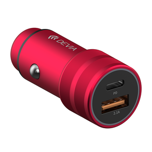 Devia di Alta qualità DC5V <span class=keywords><strong>2</strong></span>.1A <span class=keywords><strong>2</strong></span> doppia porta usb caricabatteria da auto - Product Image 1