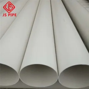 Tuyau de drainage en plastique de tuyau d'eau flexible de PVC de 8 pouces 10 pouces pour l'enroulement creux de mur de PE