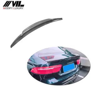 In Fibra di carbonio Spoiler Per Jaguar XE XEL 2005-2018 Parafango Posteriore Accessori Auto