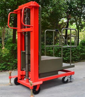 300 kg électrique chariot d'escalade d'escalier semi-électrique à chargement automatique de chariot élévateur