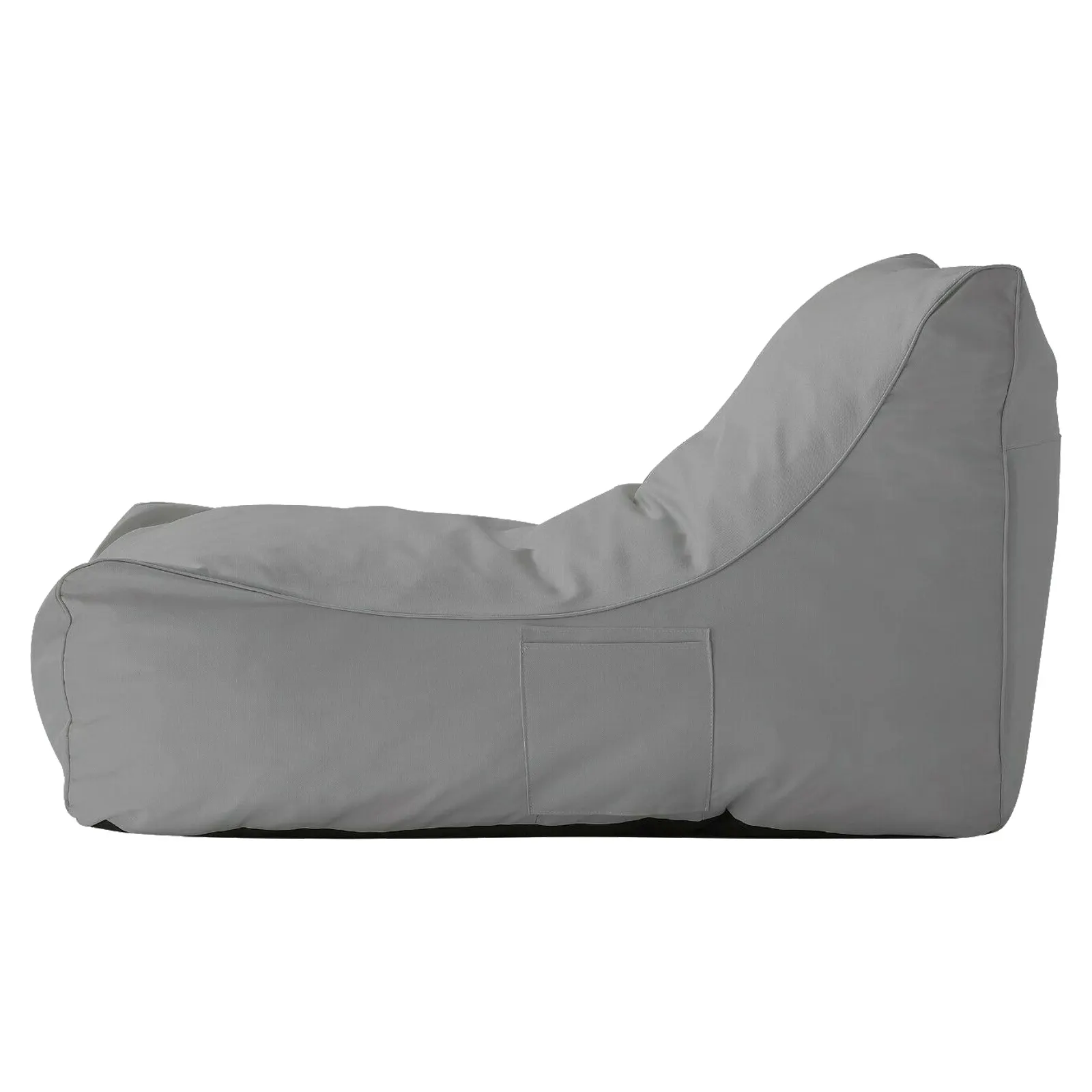 Fundas de sofá impermeables impresas para exteriores, PUF de Luna grande sin relleno de punto, personalizado, jumbo bean bag