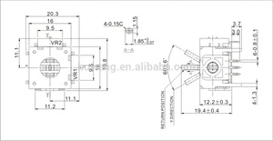 Jn10k 3D Analog Joystick Stick cho ps5 điều khiển <span class=keywords><strong>Alps</strong></span> 3D Analog Stick Joystick thumbstick sửa chữa các bộ phận - Product Image 5