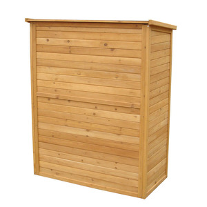 Caseta <span class=keywords><strong>de</strong></span> Almacenamiento Exterior <span class=keywords><strong>de</strong></span> <span class=keywords><strong>Madera</strong></span> Grande, Impermeable y Económica SDGS002 - Product Image 5