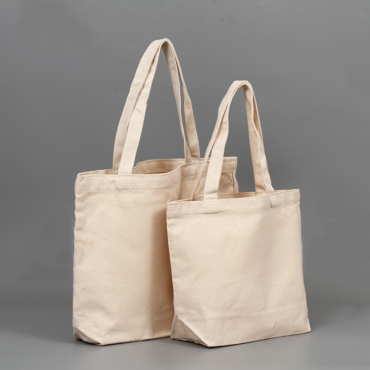 Customizable Size Solid Color Canvas Tote Bag Canvas Tote Bag,Canvas Shoulder Bag,Plain Canvas Bag