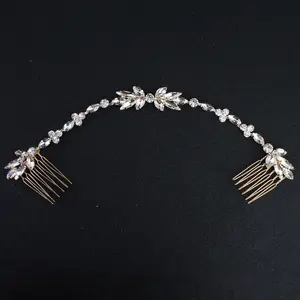 RAKOL HC015 fashion new design rhinestone bridal hair combs