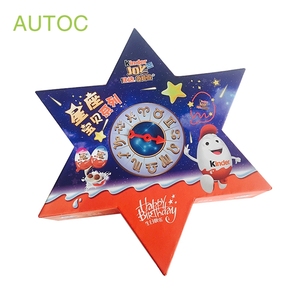 Personalizado colorido <span class=keywords><strong>estrella</strong></span> de seis puntas papel magnético de embalaje de regalo caja de regalo pequeña - Product Image 1
