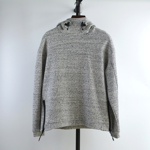 Efecto de nieve de la tela otoño hombre panel dividido dos impermeable con cremallera de cuello - Product Image 3