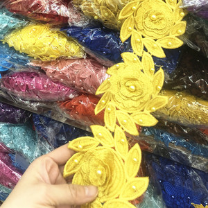 <span class=keywords><strong>Lace</strong></span> Flutter Trim Flower <span class=keywords><strong>Fabric</strong></span> Großhandel - Product Image 2