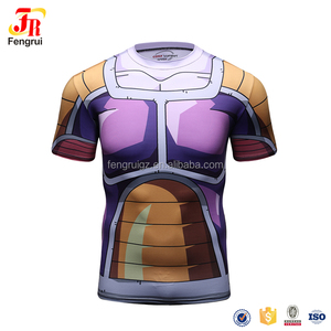 Marvel anime japonés <span class=keywords><strong>Dragon</strong></span> <span class=keywords><strong>Ball</strong></span> Z <span class=keywords><strong>Super</strong></span> Saiyan cute Kid Goku 3D DBZ camisetas Compression fitness camisetas - Product Image 4