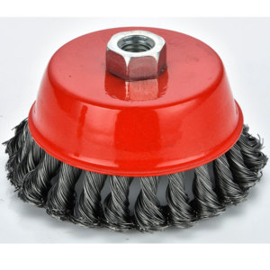 <span class=keywords><strong>Brosse</strong></span> à fil torsadé DELUN de 3 pouces pour le polissage et le meulage - Product Image 3