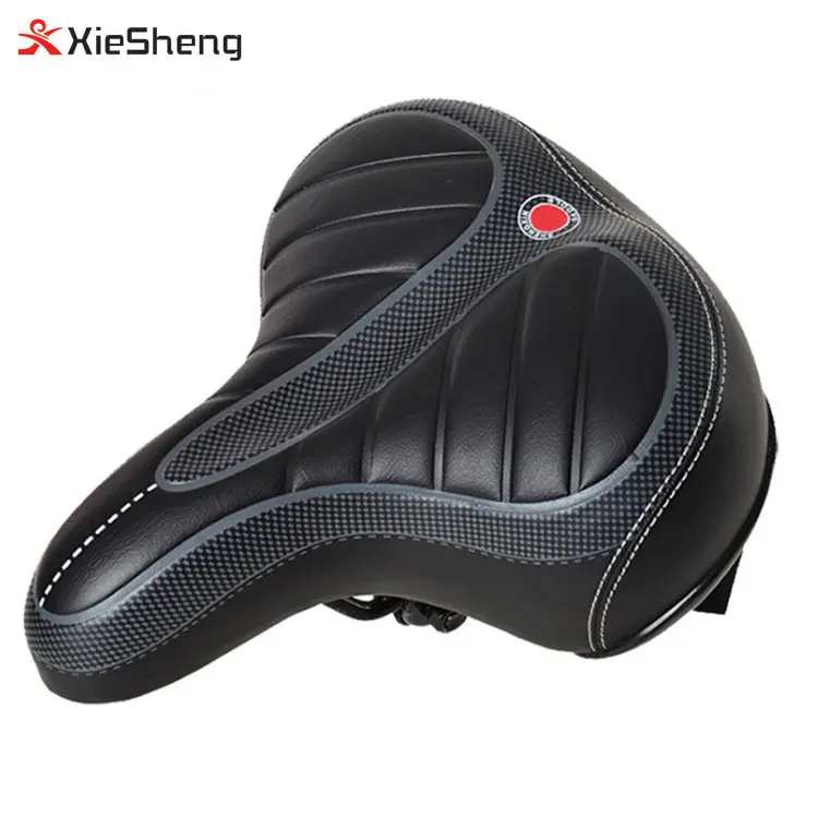 Bicycle saddle Bike Saddle PU Leather Wearable Breathable Comfortable Shockproof Cycling Seat Road Bicycle Cushion