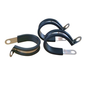 Forrado de goma <span class=keywords><strong>P</strong></span> Clips de Cable de montaje manguera abrazadera de tubo Mikalor de acero inoxidable <span class=keywords><strong>y</strong></span> W1 - Product Image 1
