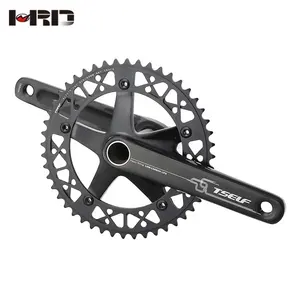 Engkol Aloi Aluminium AZ1-AS232, Crankset Suku Cadang Sepeda Gigi Tetap 165Mm 49T