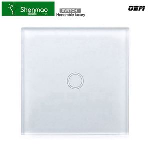 OEM/ODM zigbee <span class=keywords><strong>z</strong></span>-<span class=keywords><strong>wave</strong></span> wireless smart home cảm ứng chuyển đổi tường màn hình với logo miễn phí - Product Image 1