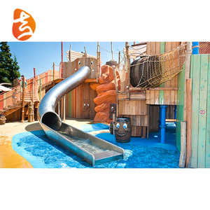 Niños grandes niños gimnasio al Aire Libre juegos infantiles, acero inoxidable piscina tobogán - Product Image 2