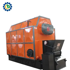 6 ton Biomass Pellet fuel fired Steam Boiler Steam Engine for Food Industry