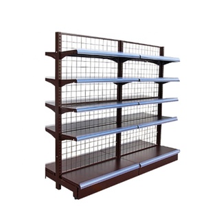 <span class=keywords><strong>Lado</strong></span> doble de metal diseño de la tienda, venta <span class=keywords><strong>al</strong></span> por menor rack y estantes para supermercado - Product Image 3