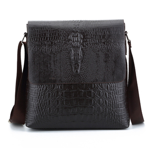Custom Stylish PU <strong>Leather</strong> Office Laptop <strong>Side</strong> <strong>Bag</strong> <strong>for</strong> <strong>Men</strong> Fashionable Design - Product Image 2