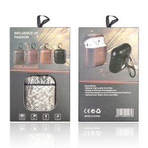 Auriculares para airpod cubierta protectora caso de auriculares de cuero para <span class=keywords><strong>iPhone</strong></span> <span class=keywords><strong>7</strong></span>/8/<span class=keywords><strong>PLUS</strong></span>/XS MAX/XR - Product Image 6