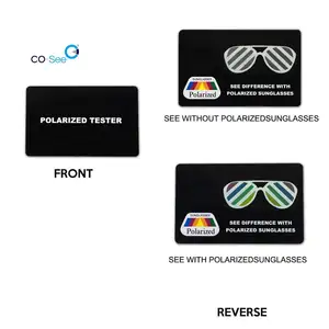 Polarized sunglasses tester card test if the sunglasses is polarized online