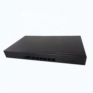 19 אינץ rack mount נתב 1u רשת מקרה 6 LAN יציאת חומת אש מארז