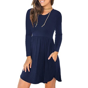 El Ritual diario de las mujeres Jersey de manga larga o-Cuello camiseta vestido - Product Image 3