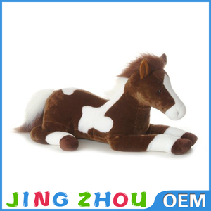 De peluche de juguete del caballo en la sesión de forma con <span class=keywords><strong>ropa</strong></span> - Product Image 6