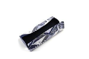 Drôle Main Pliant <span class=keywords><strong>Étui</strong></span> <span class=keywords><strong>à</strong></span> <span class=keywords><strong>Lunettes</strong></span> Recouvert de Tissu - Product Image 5