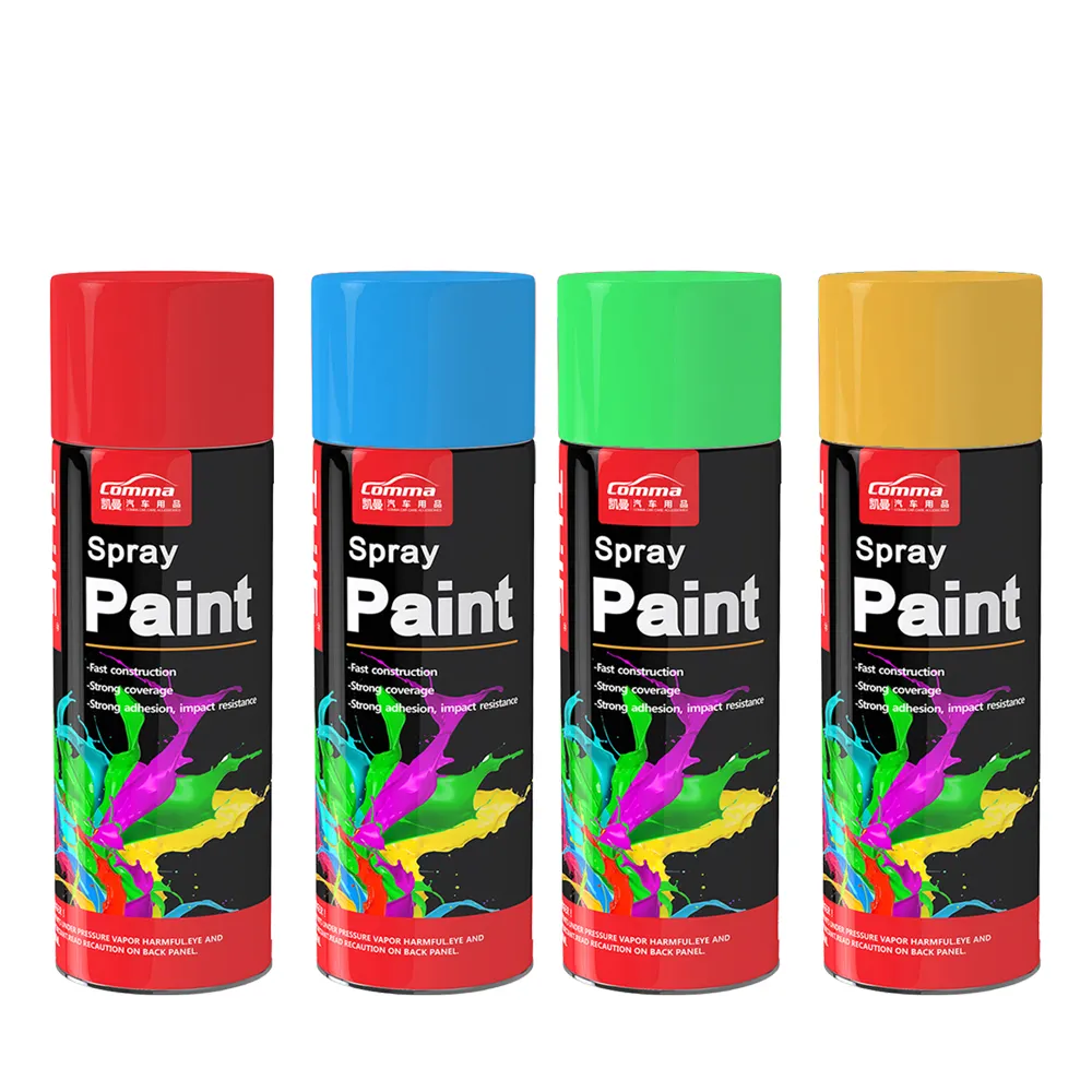 450ml Paint primer metallic liquid chrome touch up acrylic resin spray cans filling machine car rubber paint