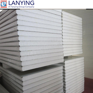 Trọng Lượng Nhẹ Bên Ngoài Tường Chống Cháy Bê Tông Bọt Bê Tông Eps Xi Măng Sandwich Panel - Product Image 3