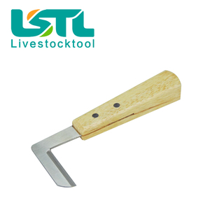 Fournisseur professionnel Instruments Vétérinaires Bovins Cheval NeatsFoot Parage Outils taureau Vache Chèvre Faucille Couteau À Sabot - Product Image 3