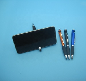 Promosyon <span class=keywords><strong>3</strong></span> in 1 mobil telefon tutucu dokunmatik tükenmez kalem yumuşak dokunmatik - Product Image 6