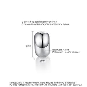 LUOTEEMI Rhodium Plating Small Fashion <strong>Clip</strong> <strong>on</strong> <strong>Earrings</strong> Women Daily Brass Jewelry for <strong>Girls</strong> - Product Image 2