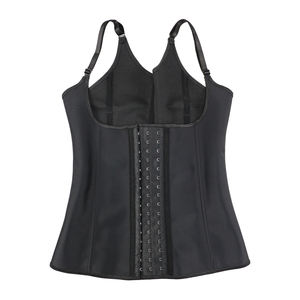 NANBIN جديد سترة نمط تسعة الصلب العظام اللاتكس مدرب خصر مشد - Product Image 3