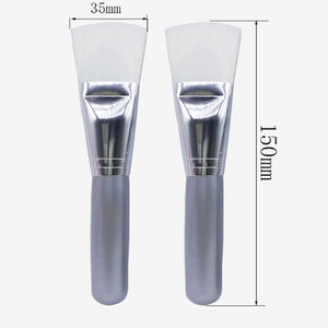Venta caliente logotipo personalizado Facial <span class=keywords><strong>cara</strong></span> Mini cepillo <span class=keywords><strong>de</strong></span> la máscara corta con mango <span class=keywords><strong>de</strong></span> madera - Product Image 1