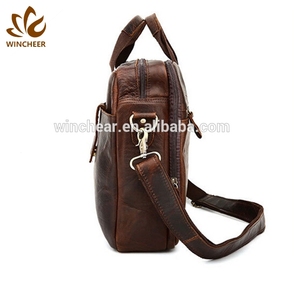 Venta caliente, precio barato, <span class=keywords><strong>hombre</strong></span> bolsas abogado maletín de cuero genuino de los hombres de la bolsa - Product Image 3