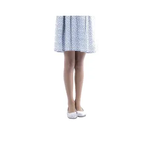 Meia-calça infantil transparente, vestido para meninas