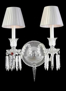 Candelabro <span class=keywords><strong>de</strong></span> pared <span class=keywords><strong>de</strong></span> cristal, lámpara moderna <span class=keywords><strong>de</strong></span> <span class=keywords><strong>Baccarat</strong></span>, iluminación interior <span class=keywords><strong>de</strong></span> lujo para dormitorio, decoración <span class=keywords><strong>de</strong></span> boda, CZ2530 - Product Image 2