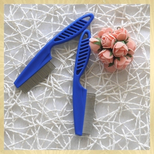Offre Spéciale Antidérapant Long Manche Pet Chat Chien Animal <span class=keywords><strong>Chiot</strong></span> Cheveux Manteau De Fourrure <span class=keywords><strong>Anti</strong></span> Poux Nit Pou Tique Puce Enlèvement Peigne - Product Image 6