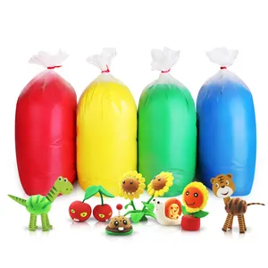 Plastilina arcilla de modelado aire arcilla seca DIY conjunto luz plastilina borrador Fimo arcilla para niños