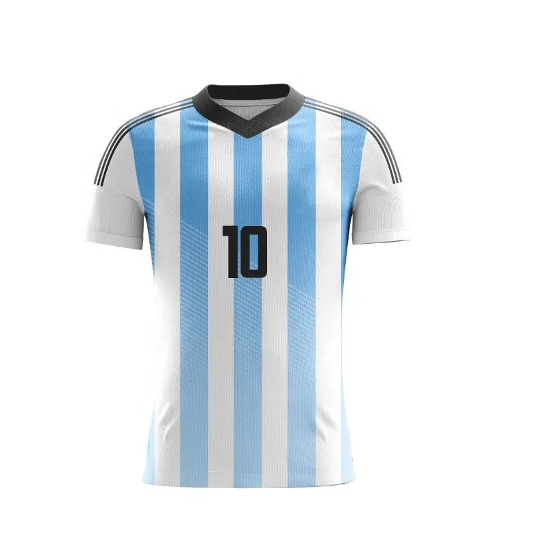 New custom Short Sleeve Soccer Jerseys Men Printed Running Football Sports T Shirt