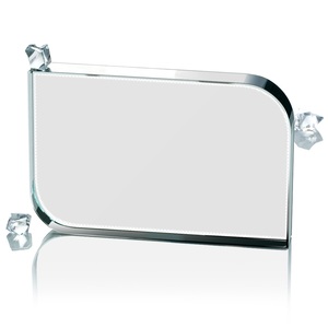 Sunmeta Venta al por mayor BXP12 Marcos de fotos de <span class=keywords><strong>cristal</strong></span> Sublimación en blanco Prensa de calor para diseños personalizados - Product Image 2