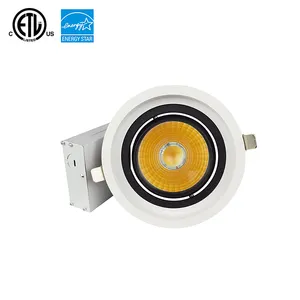 오픈 홀 조절 라운드 6 와트 8 와트 15 와트 20 와트 천장 Recessed 통 LED 패널 빛