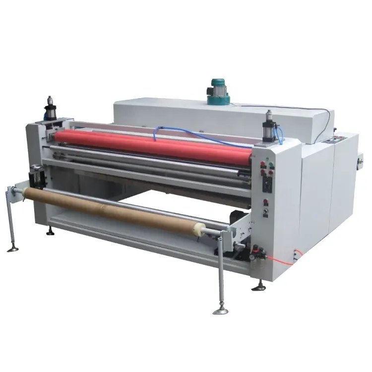 Uv Liquid Roll To Roll Varnish Coating Machine For Paper